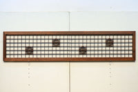 麻の葉組子が上品な升格子欄間 EZ1093ab 在庫(a:1 b:1)枚