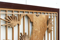 風情ある松の風景を描いたスリガラス入り建具 EZ1147abcd 在庫(a:0 b:1 c:0 d:0)枚