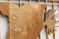 風情ある松の風景を描いたスリガラス入り建具 EZ1147abcd 在庫(a:0 b:1 c:0 d:0)枚