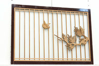 風情ある松の風景を描いたスリガラス入り建具 EZ1147abcd 在庫(a:0 b:1 c:0 d:0)枚