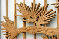 風情ある松の風景を描いたスリガラス入り建具 EZ1147abcd 在庫(a:0 b:1 c:0 d:0)枚