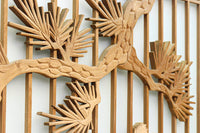 風情ある松の風景を描いたスリガラス入り建具 EZ1147abcd 在庫(a:0 b:1 c:0 d:0)枚