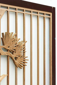 風情ある松の風景を描いたスリガラス入り建具 EZ1147abcd 在庫(a:0 b:1 c:0 d:0)枚