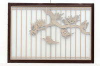 風情ある松の風景を描いたスリガラス入り建具 EZ1147abcd 在庫(a:0 b:1 c:0 d:0)枚