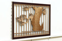 風情ある松の風景を描いたスリガラス入り建具 EZ1147abcd 在庫(a:0 b:1 c:0 d:0)枚