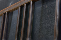 お洒落なストライプ柄の中型ガラス欄間 EZ1221 在庫1枚