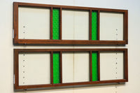 Ranma size glass window EZ1224ab