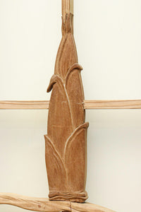 竹雀を描いた風流なスリガラス入り欄間・書院セット EZ1228 在庫3枚1組