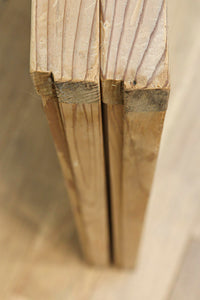 竹雀を描いた風流なスリガラス入り欄間・書院セット EZ1228 在庫3枚1組