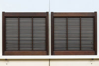 小窓に最適な横格子の小型建具 EZ1285 在庫2枚