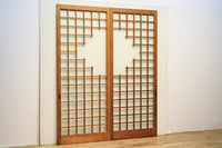 Glass door set F7435