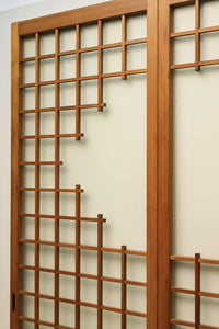 Glass door set F7435