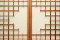 Glass door set F7435