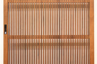 幅676ミリ 繊細な格子づくりで風情のあるスリム幅格子戸 F7751 在庫1枚