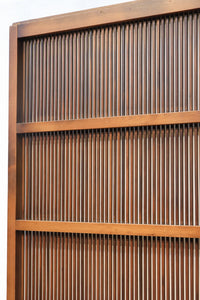 幅676ミリ 繊細な格子づくりで風情のあるスリム幅格子戸 F7751 在庫1枚