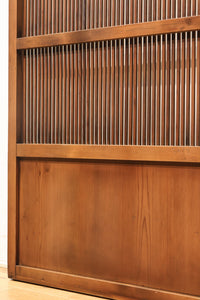 幅676ミリ 繊細な格子づくりで風情のあるスリム幅格子戸 F7751 在庫1枚