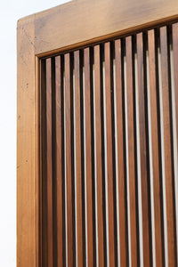 幅676ミリ 繊細な格子づくりで風情のあるスリム幅格子戸 F7751 在庫1枚