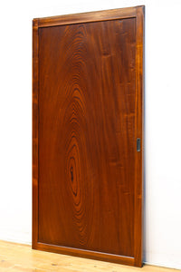 総欅珠杢一枚板!! 旧家にて使用されていた極上珠杢目板戸 F7758 在庫1枚