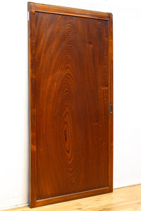 総欅珠杢一枚板!! 旧家にて使用されていた極上珠杢目板戸 F7758 在庫1枚