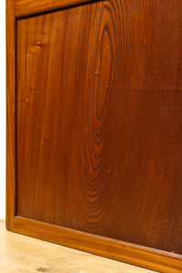 総欅珠杢一枚板!! 旧家にて使用されていた極上珠杢目板戸 F7758 在庫1枚