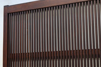 幅673ミリ 結霜ガラスで格調あるスリムな大阪格子戸 F7779 在庫1枚