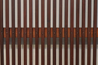 幅673ミリ 結霜ガラスで格調あるスリムな大阪格子戸 F7779 在庫1枚