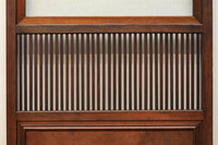 幅673ミリ 結霜ガラスで格調あるスリムな大阪格子戸 F7779 在庫1枚