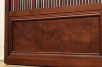 幅673ミリ 結霜ガラスで格調あるスリムな大阪格子戸 F7779 在庫1枚