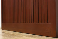 幅930ミリ 変わりデザイン!! 透かし格子にスリガラス入り全面平格子戸 F7832 1枚