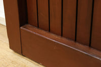 幅930ミリ 変わりデザイン!! 透かし格子にスリガラス入り全面平格子戸 F7832 1枚