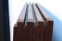 幅930ミリ 変わりデザイン!! 透かし格子にスリガラス入り全面平格子戸 F7832 1枚