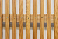 幅856ミリ 温かみのある柔らかな木地色の大阪格子戸 F7867 在庫1枚