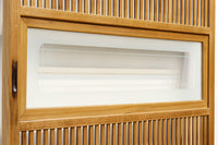 幅856ミリ 温かみのある柔らかな木地色の大阪格子戸 F7867 在庫1枚