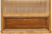 幅856ミリ 温かみのある柔らかな木地色の大阪格子戸 F7867 在庫1枚