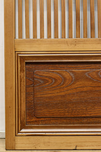 幅856ミリ 温かみのある柔らかな木地色の大阪格子戸 F7867 在庫1枚