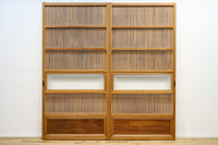 幅856ミリ 温かみのある柔らかな木地色の大阪格子戸 F7867 在庫1枚