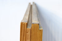 幅856ミリ 温かみのある柔らかな木地色の大阪格子戸 F7867 在庫1枚