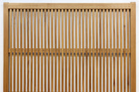 幅856ミリ 温かみのある柔らかな木地色の大阪格子戸 F7867 在庫1枚