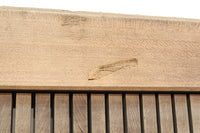 幅1325ミリ 鉄帯の風合いが素晴らしい緻密な作り込みの木地色の蔵戸 G2144