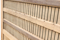 幅1325ミリ 鉄帯の風合いが素晴らしい緻密な作り込みの木地色の蔵戸 G2144