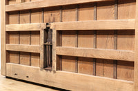 幅1325ミリ 鉄帯の風合いが素晴らしい緻密な作り込みの木地色の蔵戸 G2144