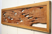 明るい色味で温かみのある欄間 E9021ab 在庫(a:1 b:1)枚