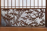 腰板部分に景色を描いた風流な書院 EZ1155abcd 在庫(a:1 b:1 c:1 d:1)枚