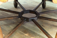 極上珍品!! 華やかなデザインで存在感を放つ八角形のテーブル　BB1776