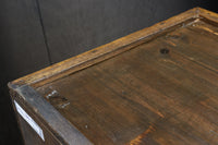 変わりデザイン!! 華やかな杢目模様のレトロ感漂う収納箪笥　BB1778