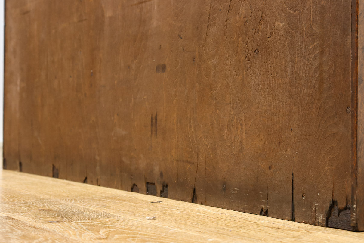 変わりデザイン!! 華やかな杢目模様のレトロ感漂う収納箪笥　BB1778