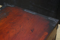全面総欅‼ 艶やかな漆の光沢に貫禄漂う装飾金具を纏う酒田船箪笥　BB1888