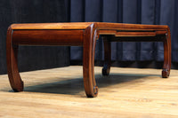 猫脚の曲線が美しい色艶の綺麗なサイドテーブル　BB2209