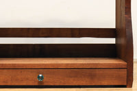 昭和レトロ‼ 曲線美が素敵な可愛らしい上質な本棚　BB2245