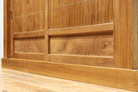 稀少4尺半サイズ！！ 美麗な欅杢目を魅せる近江水屋箪笥　BB2324
